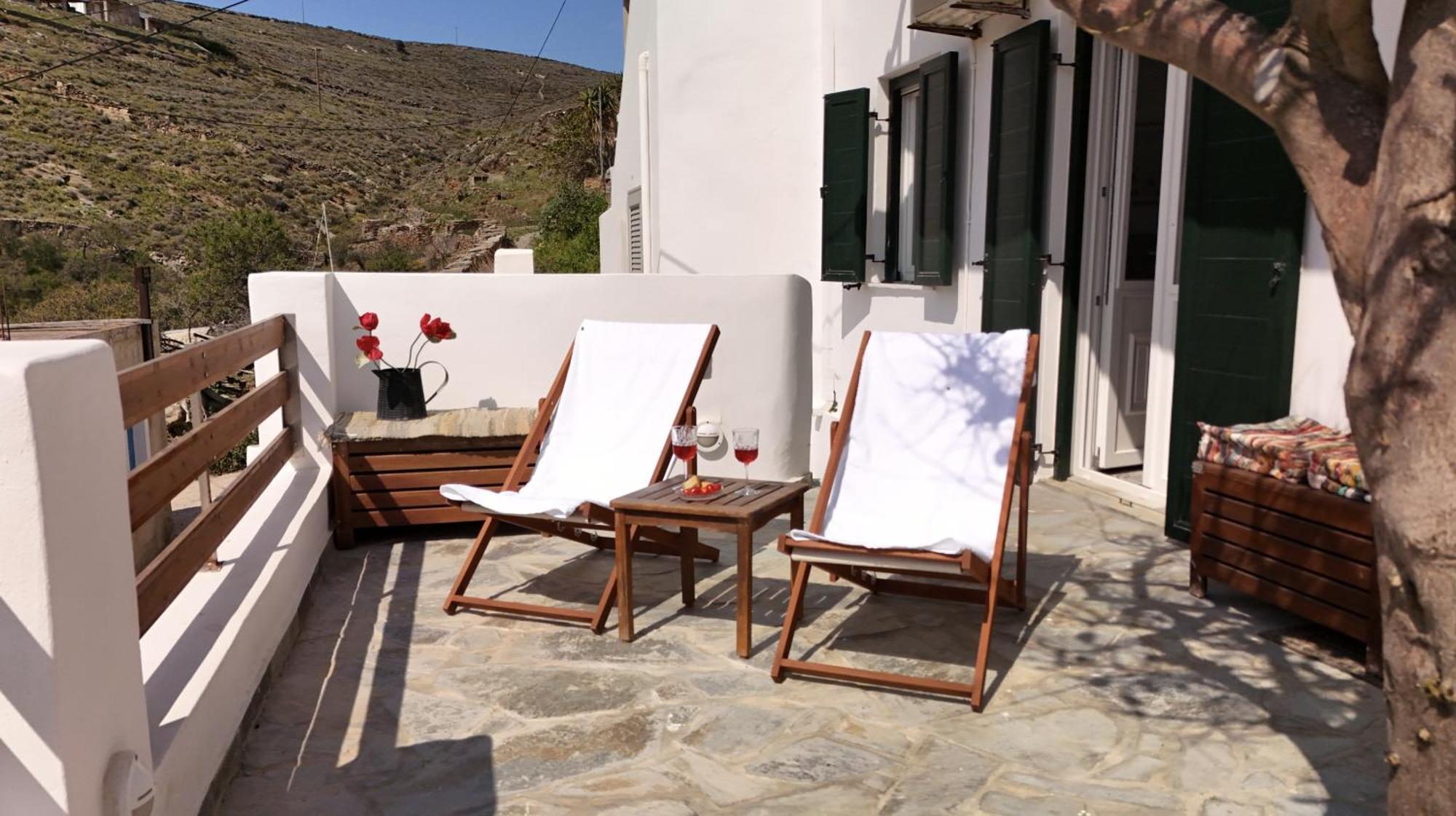 Kythneria Villa Kythnos Bagian luar foto